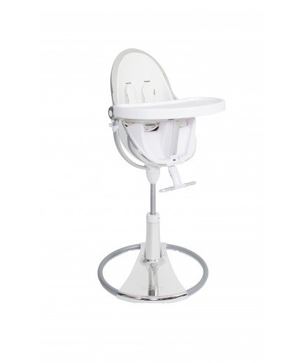 Стільчик для годування Bloom Fresco Silver+coconut white E10535-S\\E10516-CWL Стільчик для годування Bloom Fresco Silver+coconut white E10535-S\\E10516-CWL