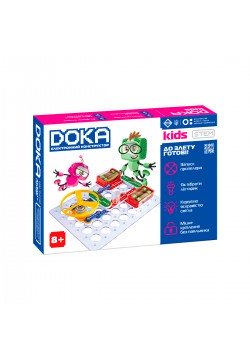Конструктор електронний DOKA 14 схем D70702