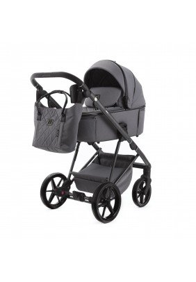 Коляска універсальна 2в1 Adamex Delta DN-10 stone DN10110