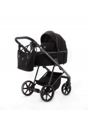 Коляска универсальная 2в1 Adamex Delta DN-11 carbon DN11111
