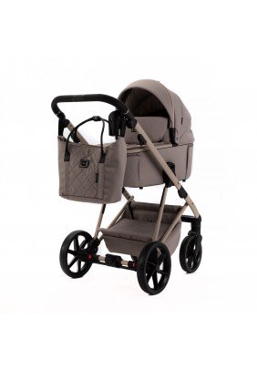 Коляска універсальна 2в1 Adamex Delta DN-4 cappuccino DN41104 - 