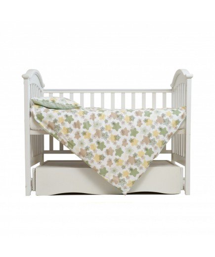 Змінний комплект Twins Comfort Soft Stars green 3од 3010-TS-06