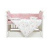 Постільний комплект Twins Fluffy Puffy 7од 4076-TFP-08B bear pink