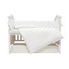 Постільний комплект Twins Cotton 7ел 4077-TC-01 white