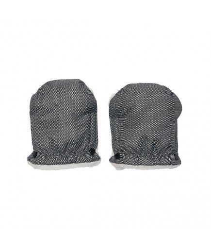 Рукавички Twins Snow хутряні 80-192-101 light grey Рукавички Twins Snow хутряні 80-192-101 light grey