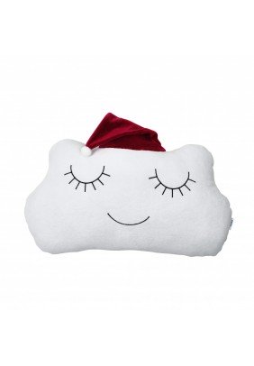 Бампер-подушка Twins Cloud 7099-DC-08 White/Raspberry - 