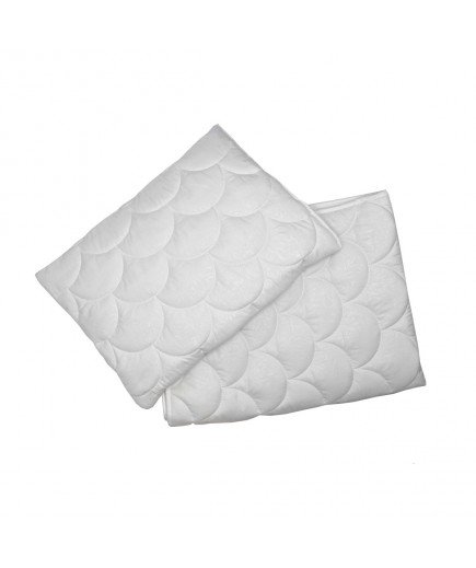 Ковдра та подушка Twins 120х90 Premium 100 1600-P300-01 White Ковдра та подушка Twins 120х90 Premium 100 1600-P300-01 White