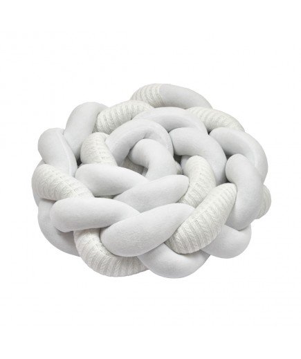 Бампер-коса Twins Pastel 220 см 2020-K3-220P-01 white Бампер-коса Twins Pastel 220 см 2020-K3-220P-01 white