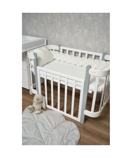Бампер-коса Twins Ego 120 см 2020-K3-120E-202 ecru Бампер-коса Twins Ego 120 см 2020-K3-120E-202 ecru