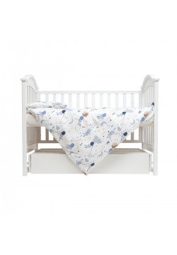 Змінний комплект Twins Comfort Soft 3од 3010-TS-04R rabbits blue