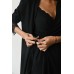 Комплект белья для беременных и кормления (халат и ночная рубашка) ТМ Мамин Дом 25318-24182 -черный