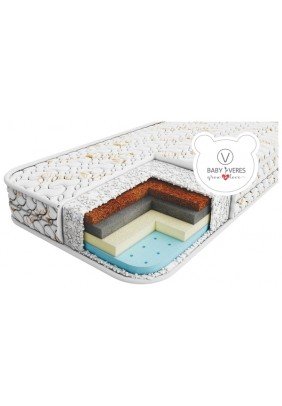 Матрац підлітковий Верес Gel latex+ Organic 190х80х10 см 52.2.03