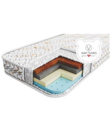 Матрац підлітковий Верес Gel latex+ Organic 190х80х10 см 52.2.03 Матрац підлітковий Верес Gel latex+ Organic 190х80х10 см 52.2.03