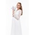 Сукня для вагітних та годування S-XL Юла мама ELIANS DR-39.111 -молочний фото 6