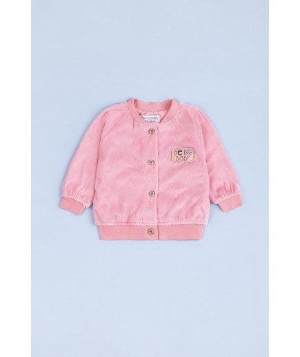Кофта для новонароджених 362-80 For my baby 23706 -розовий Кофта для новонароджених 362-80 For my baby 23706 -розовий