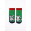 Шкарпеток з гальмами махра  22-25 Bross 54882/009897 -зелений