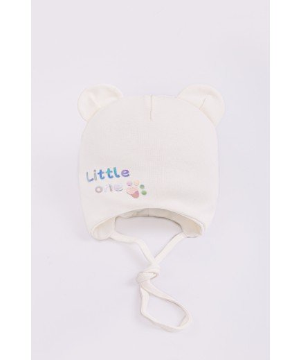 Шапка "Little one" трикотаж н/з Talvi 02744 молочний Шапка "Little one" трикотаж н/з Talvi 02744 молочний