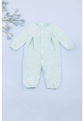 Комбінезон для новонароджених 56-74 Twins Baby 0738015 -м'ятний