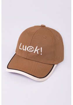 Кепка "Luck" Glory Kids 8600 коричневий