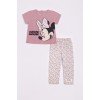 Комплект(футболка+лосини)"Мінні" дівчинка Deco Kids 26670 бежевий