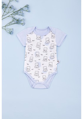 Боді для новонародженого 0-12 Veo Baby Ofk11836- блакитний - 