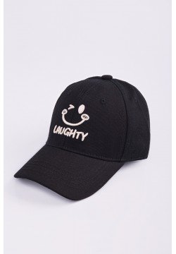 Кепка "Laughty" Makko К2325 чорний