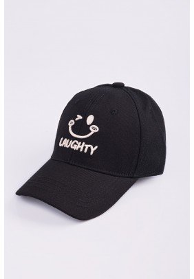 Кепка "Laughty" Makko К2325 чорний