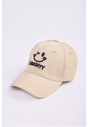 Кепка "Laughty" Makko К2325 бежевий