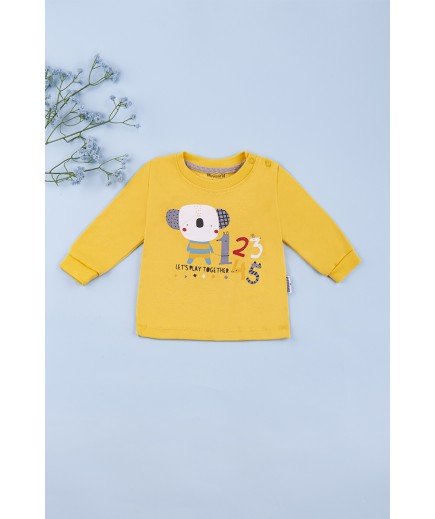 Кофта 3-12 Miniworld 16311 -жовтий Кофта 3-12 Miniworld 16311 -жовтий