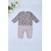 Комбінезон для новонародженного 50-74 For my baby 22453 - сірий фото 2