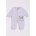 Комбінезон для новонародженого Minikin "Нappy baby" 2428601 -сірий