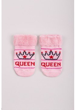 Носки Queen махра 0 ТО 0151 -розовый
