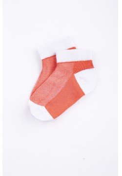 Шкарпетки (сітка) 12-18 Мамин Дім 20230419_DKB -кораловий