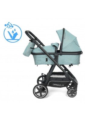 Коляска-трансформер 2в1 El Camino Alliance ME 1069 Denim Ash Blue - 