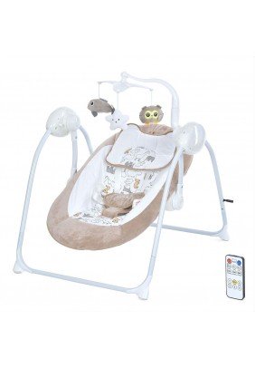 Гойдалка El Camino Teddy ME 1075 Beige Animals - 