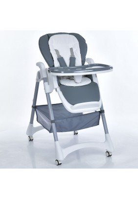 Стільчик для годування El Camino Steady ME 1177 Storm Gray - 