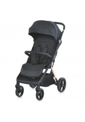 Коляска прогулянкова El Camino Beya ME 1127-G Black Leo