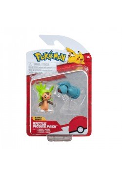 Ігровий набір фігурок Pokemon W16 Чеспін і Белдум PKW3014