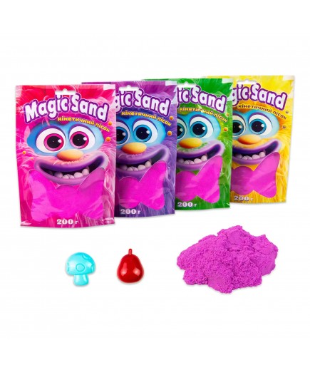 Пісок кінетичний Strateg Magic sand 200г 39401-4 Пісок кінетичний Strateg Magic sand 200г 39401-4