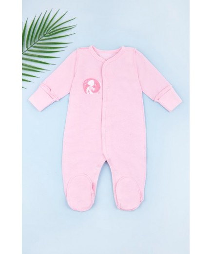 Комбінезон для новонароджених 56-68 Фламинго 365-047 -рожевий