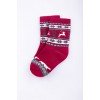 Шкарпетки махрові Gabbi NSD-294 (90294) -бордовий