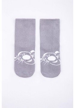 Шкарпетки махрові Gabbi NSD-298 (90298) -сірий
