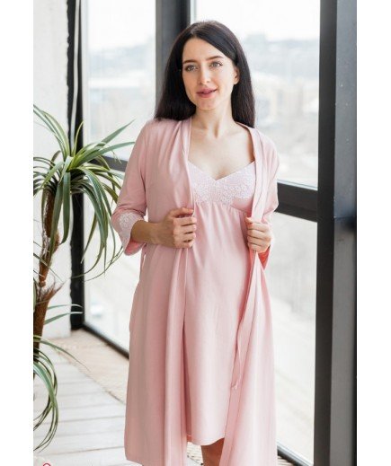 Комплект MAYA (нічна сорочка+халат) S-XXL Юла мама NW-3.1.4 Комплект MAYA (нічна сорочка+халат) S-XXL Юла мама NW-3.1.4