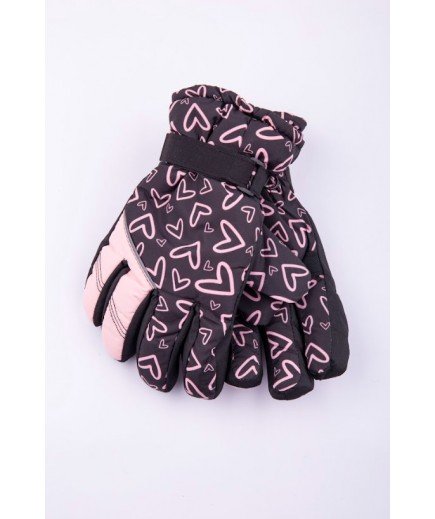 Рукавички 6-8 YO! REN-0245G -чорний Рукавички 6-8 YO! REN-0245G -чорний