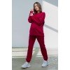 Костюм спортивний для вагітних та годування (толстовка+штани) S-XL Юла мама VIENO ST-42.012 -червоний