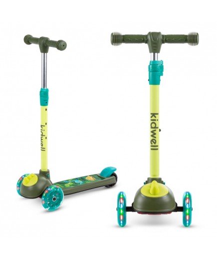 Самокат Kidwell Zoocar dinosaur KLZDI Самокат Kidwell Zoocar dinosaur KLZDI