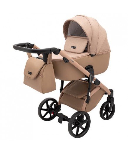 Коляска універсальна 2в1 Adamex Nola Natura camel 681796