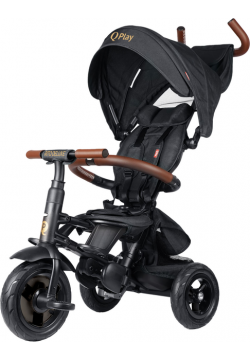 Велосипед Qplay Rito Deluxe Black S380-17RitoDeluxeBlack