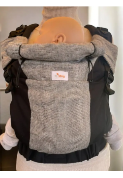 Ерго-рюкзак Di Sling Toddler Чорно-сірий DST0014