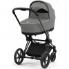 Коляска універсальна (люлька) Cybex Priam 4.0 Mirage Grey/Matt Black 523000809/1-1